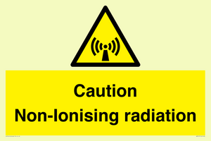 Caution Non-Ionising radiation